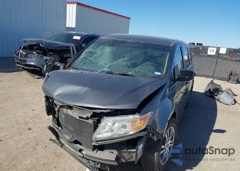 2012 Honda Odyssey Ex z USA, uszkodzony, nr VIN 5FNRL5H48CB135493